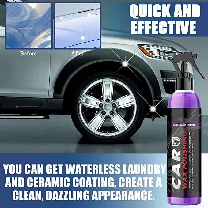 3 IN 1 High Protection Car Spray (Pack of 2)